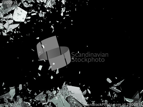Image of Destruction Shattered or demolished glass 