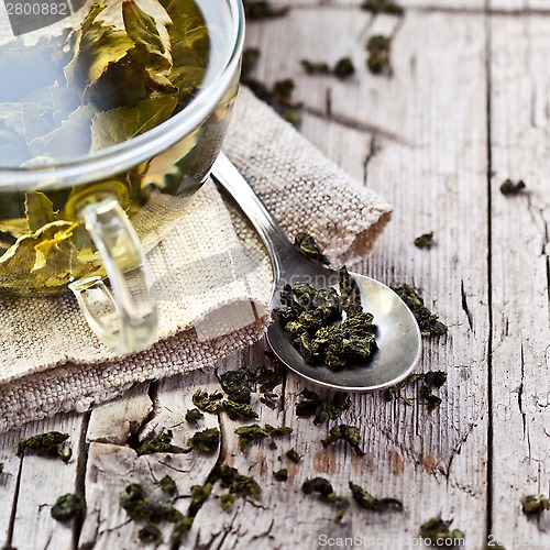 Image of cup of green tea