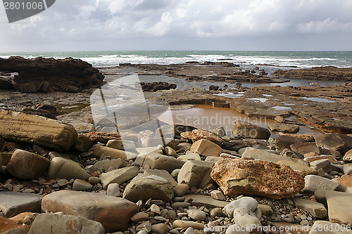 Image of Moroccan coast in Dar Bouazza