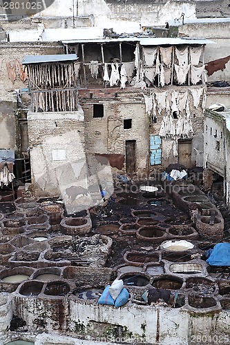 Image of Dyeing in Fes