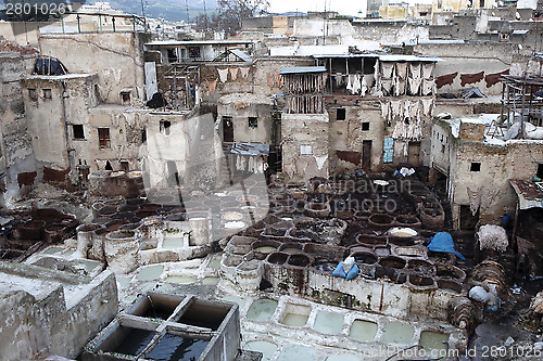 Image of Dyeing in Fes