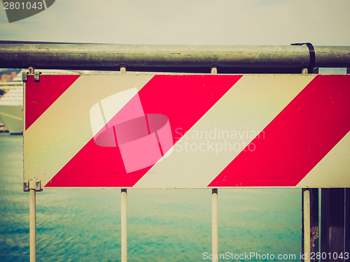 Image of Retro look A sign