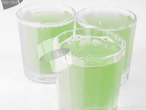 Image of Green apple juice