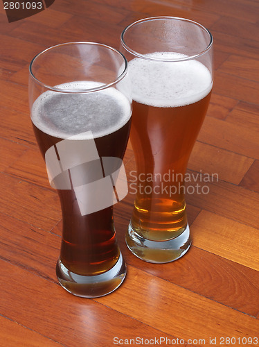 Image of Two glasses of German beer