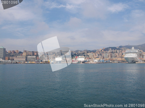 Image of Harbour Genoa Italy