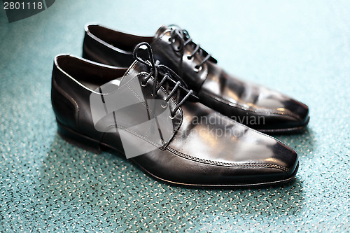 Image of Black men shoes