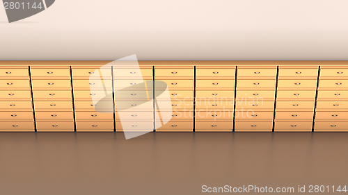 Image of Office furniture, Abstract background