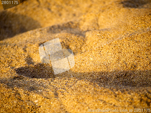 Image of Close-up of sand on the beach