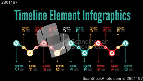 Image of Timeline infographic