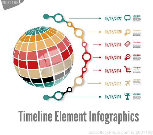 Image of Timeline infographic