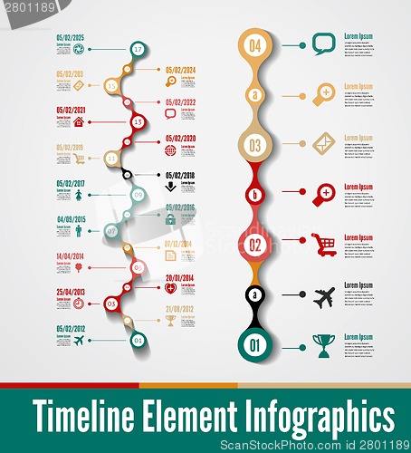 Image of Timeline infographic