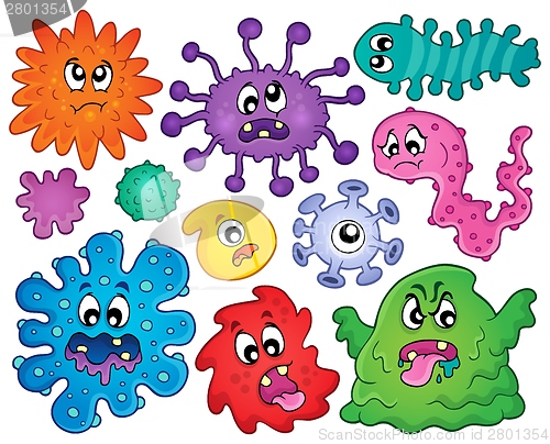 Image of Germs theme set 1