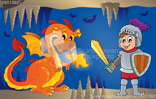 Image of Fairy tale image with dragon 6