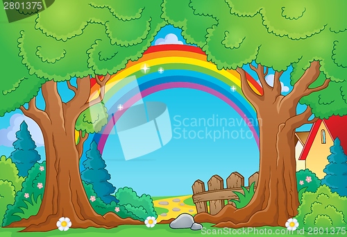 Image of Tree theme landscape 4