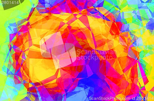 Image of Color swirl abstract background