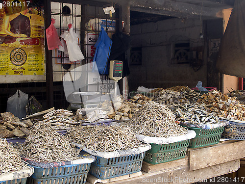 Image of Dried fish market 