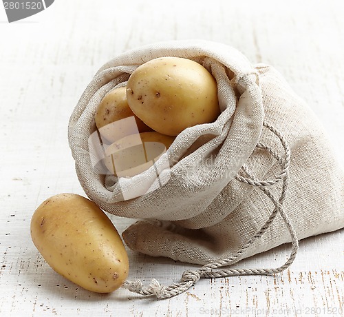 Image of fresh raw potatoes