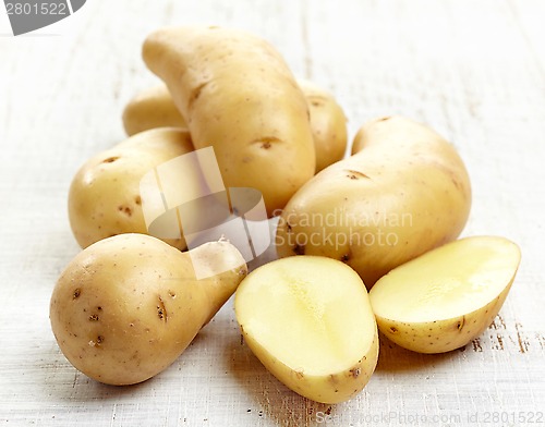 Image of fresh raw potatoes