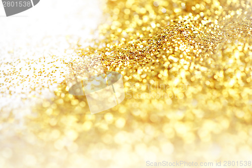 Image of Golden glitter