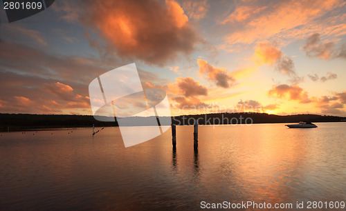 Image of Sunset over Bensville Central Coast Australia