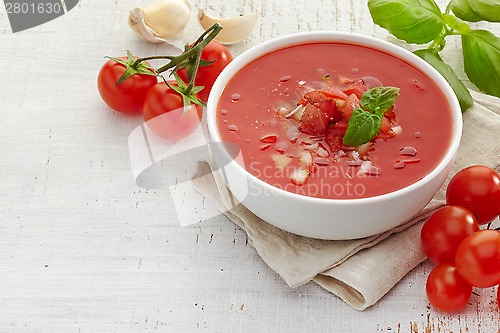 Image of Fresh tomato soup Gazpacho