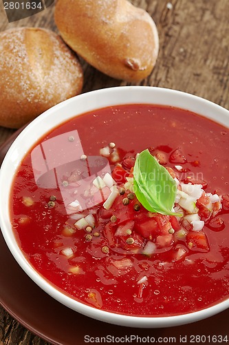 Image of Fresh tomato soup Gazpacho