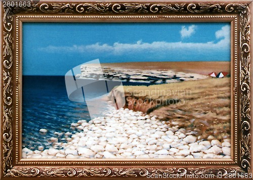 Image of coast Black sea, Ozhinaya beem