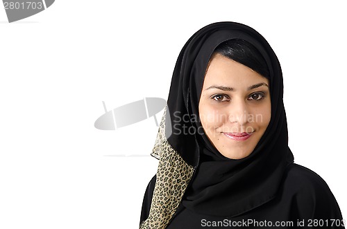 Image of Beautiful Young Arab Female