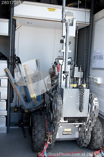 Image of Bomb robot