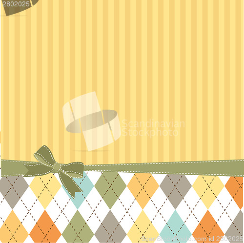 Image of Template design for greeting card