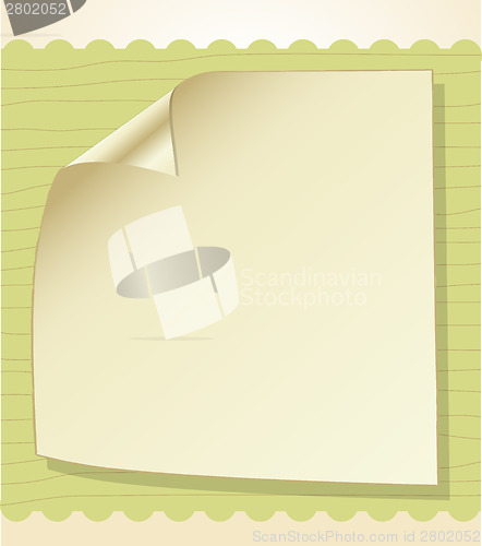 Image of Template frame design for greeting card