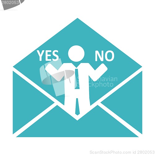 Image of conceptual business mail