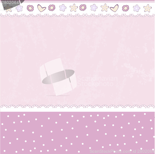 Image of Template design for greeting card