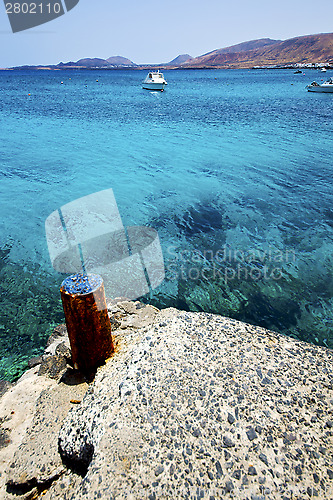 Image of village rusty metal arrecife teguise lanzarote 