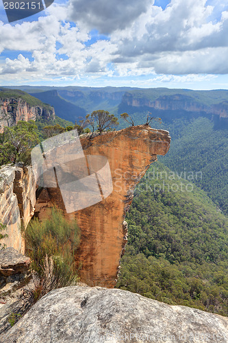 Image of View of Hanging Rock Blue Mountains NSW Australia