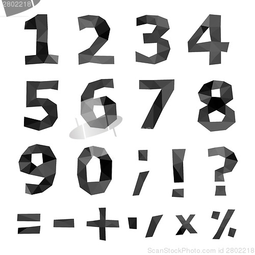 Image of Polygonal number set.