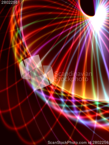 Image of Spiral technology background