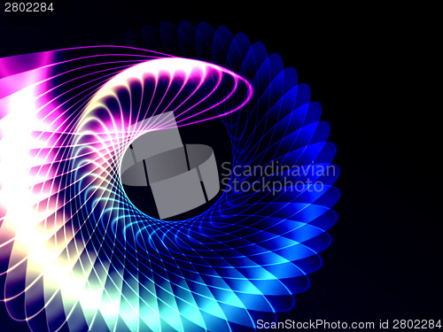 Image of Spiral technology background