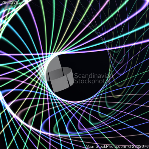 Image of Spiral technology background