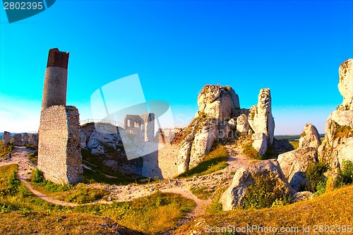 Image of Royal castle in Olsztyn near Czastochowa, Poland