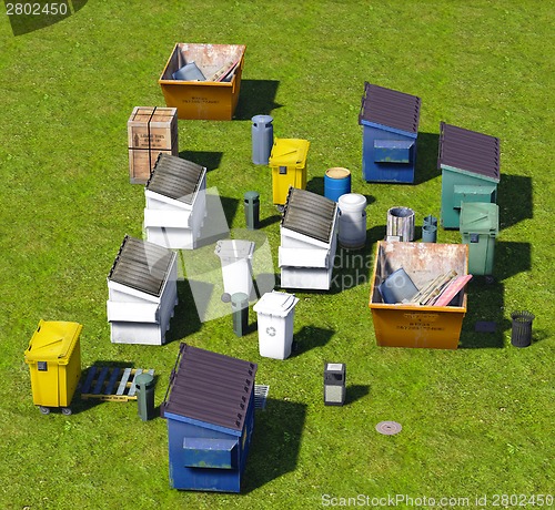 Image of Dumpsters and skips