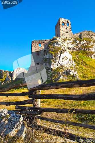 Image of Royal castle in Olsztyn near Czestochowa in  Poland