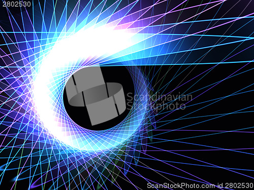 Image of Spiral technology background