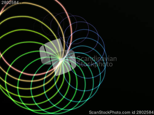 Image of Spiral technology background