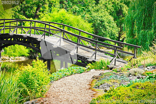 Image of Traditional japanese bridge