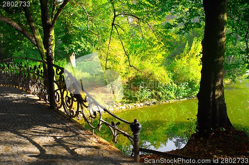 Image of Park in spring time