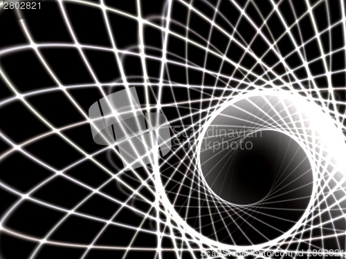 Image of Spiral technology background