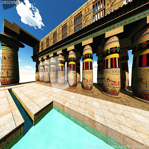 Image of Egyptian temple
