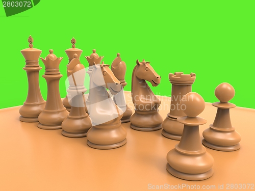 Image of Chess piecies