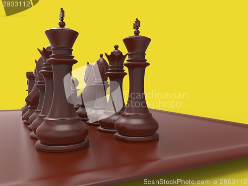 Image of Chess piecies